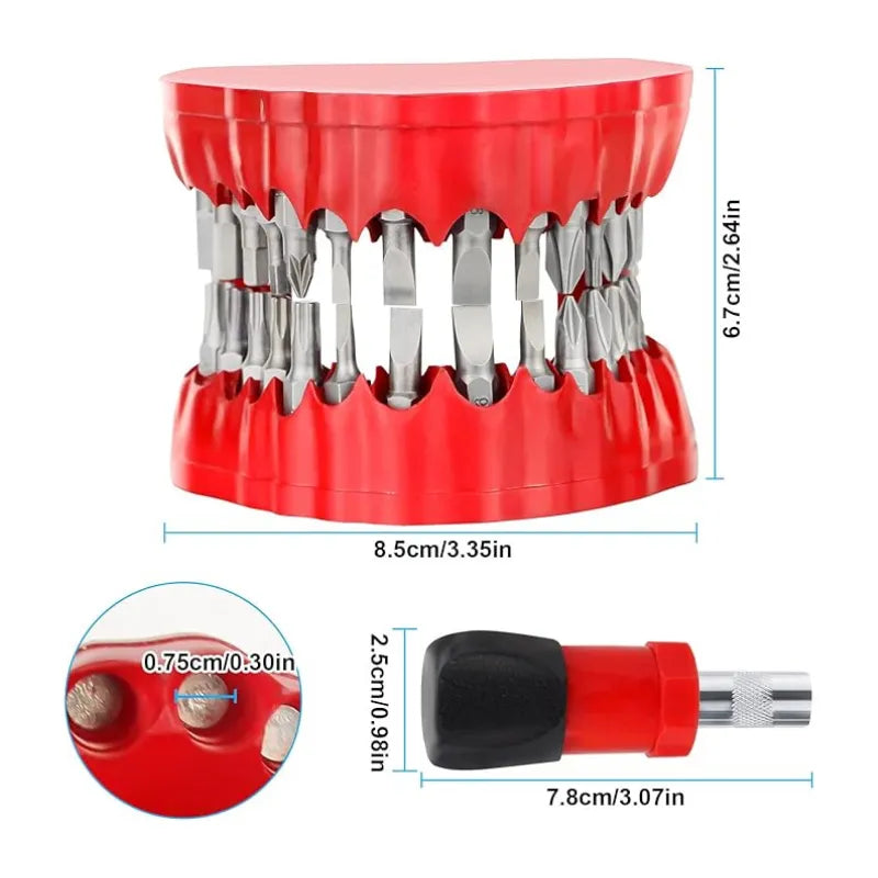 Screwdriver Bit Organizing Holder Set