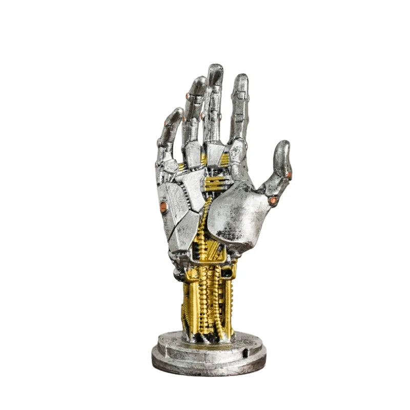 Futuristic Cyborg Hand Stand