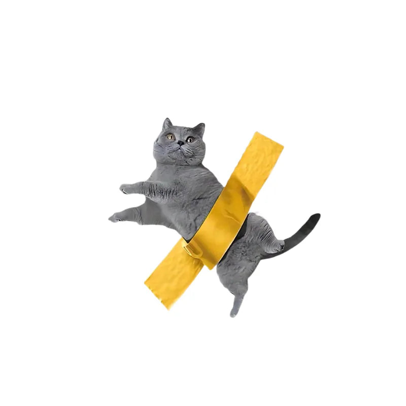 3D Tape Cat Stickers