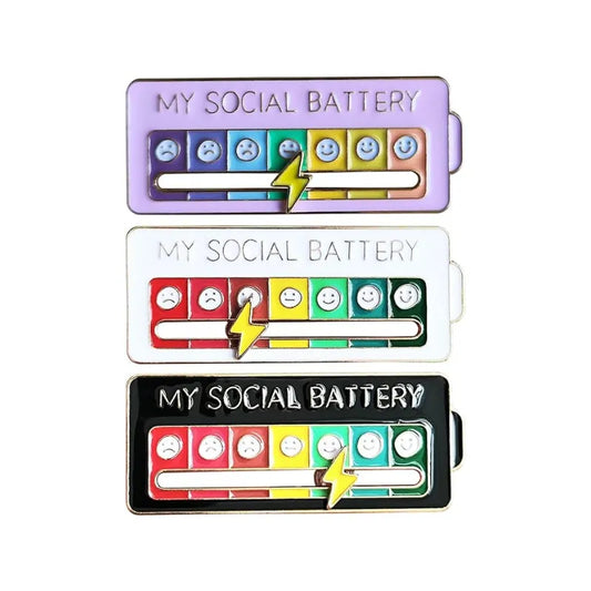 My Social Battery Slider 3PCS