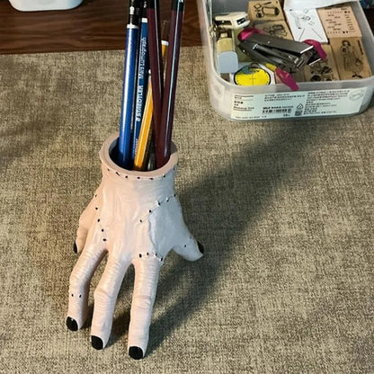 Halloween Hand Shaped Resin Pen Holder