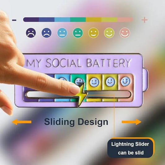 My Social Battery Slider 3PCS