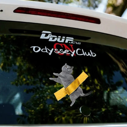 3D Tape Cat Stickers